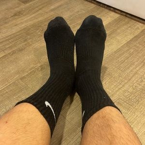 Used black socks